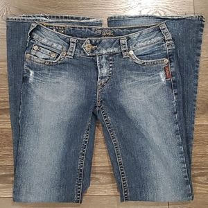 ❤SILVER TUESDAY 22" FLARE JEANS, 10 (30)